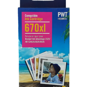 Cartucho Alternativo Hp 670XL  Magenta