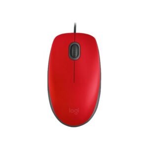 Logitech Mouse M110 Rojo