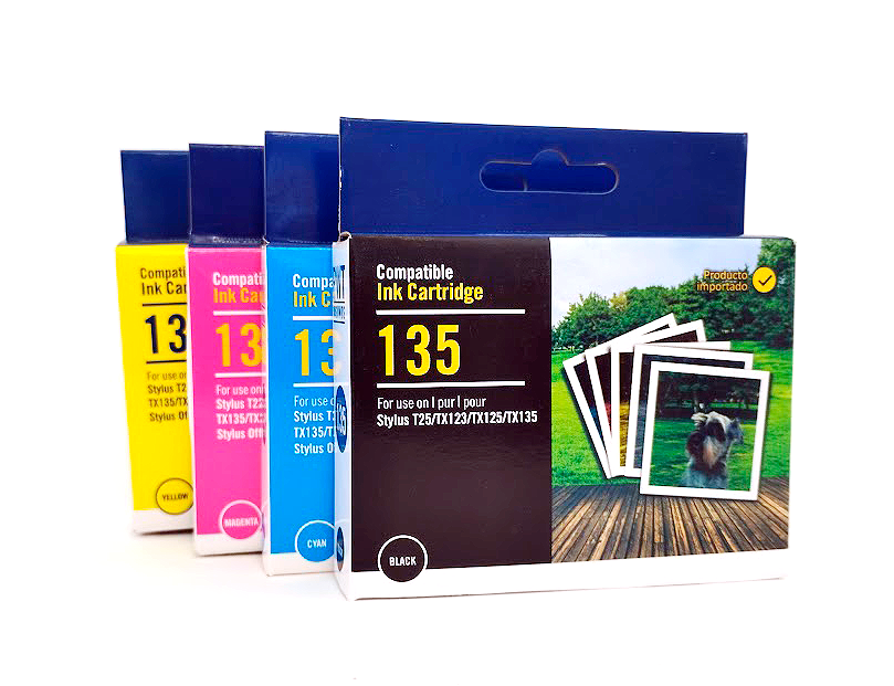 Pack Cartuchos Alternativos Epson 135-133 X4