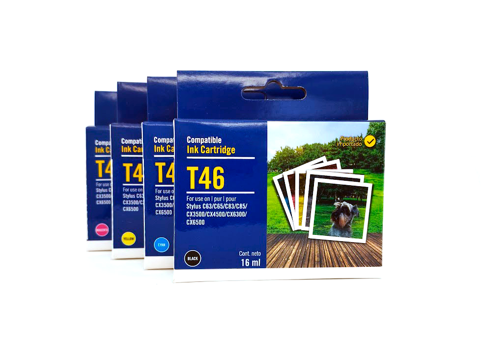 Pack Cartuchos Alternativos Epson 46/47 X4