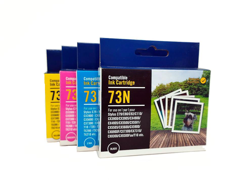 Pack Cartuchos Alternativos Epson 73N X4
