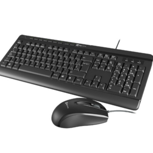 COMBO TECLADO Y MOUSE CON CABLE KLIPXTREME KCK-251S)