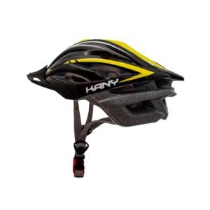 CASCO KANY MTB - TALLE L - COLOR NEGRO y AMARILLO