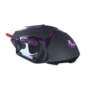 Mouse Xtech Óptico 3d Combative Iluminado USB 8 botones (Xtm-720)