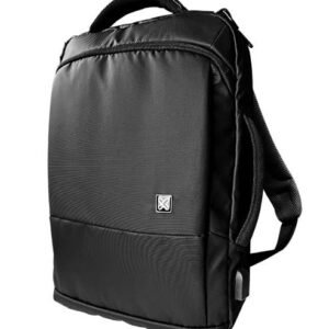 MOCHILA NOTEBOOK KLIPXTREME Bizman 2 EN 1 156 NEGRO C CARGA USB (KNB-895)