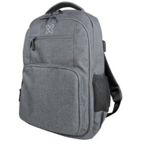 MOCHILA KLIPXTREME STENDAL 156 GRIS C USB (KNB-577GR)