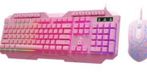 COMBO TECLADO MOUSE XTECH USB GAMING PARA VIDEO JUEGOS (XTK-540S)