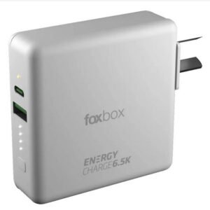 POWER BANK FOXBOX ENERGY 20W CHARGER 6500 ML BLANCO (7666)