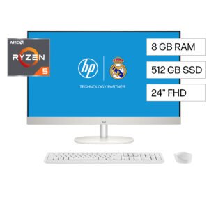 EQUIPO TODO EN UNO HP 24-CR0254LA R5 7520U 8GB 512 SSD 238 FHD W11HSL (BP5B9LAAC8)