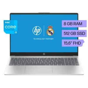 NOTEBOOK HP 15-FD0238LA i3-N305 8GB 512GB 156 FHD W11HSL (BM7S6LAAC8)