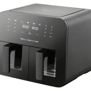 FREIDORA DE AIRE FOXBOX GENUS AERIS-9000-DUO 9LT 2000W NEGRO MOD FBX-ARS9LNVBX-100 (8304)