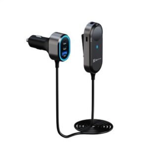 KLIPXTREME POWERCAR CARGADOR DE AUTO DE 100W C PUERTO USB-C Y USB A (KCC-100)
