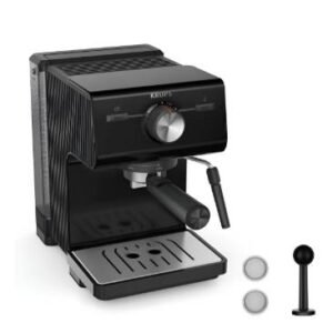 CAFETERA KRUPS ESPRESSO AUTHENTIC 15 BARES DE PRESION 2LT NEGRO (XP381810)