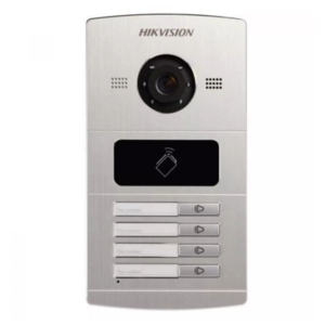 VideoPortero Ip hikvision Metalico C4 Timbres