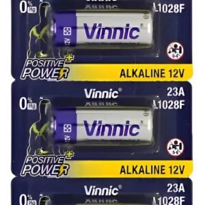 BLISTER DE PILAS VINNIC ALCALINA 23A 12W X5 UNIDADES (L1028F)