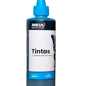 Tinta Alternativa Dye Epson Inkuo 250ml-Cian