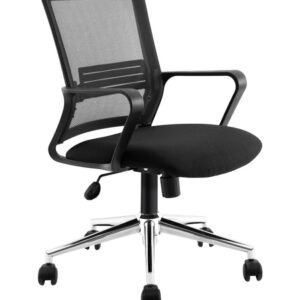 SILLA ROLIC LINK-GIRATORIA CRUEDAS BASE EPIN MILENIUM NEGRO (L1LTLK8D4MIN)