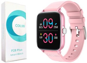 SMARTWATCH COLMI P28 PLUS CARDIACO SUENO OXIGENO EN SANGRE SATURACION CONTESTA LLAMADAS BATERIA 235MAH PANTALLA 1.69 PULGADAS 240X280 - RESISTENTE AL