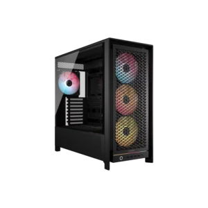 Gabinete CORSAIR FRAME 5000D RS ARGB Mid Tower Aire Elevado negro